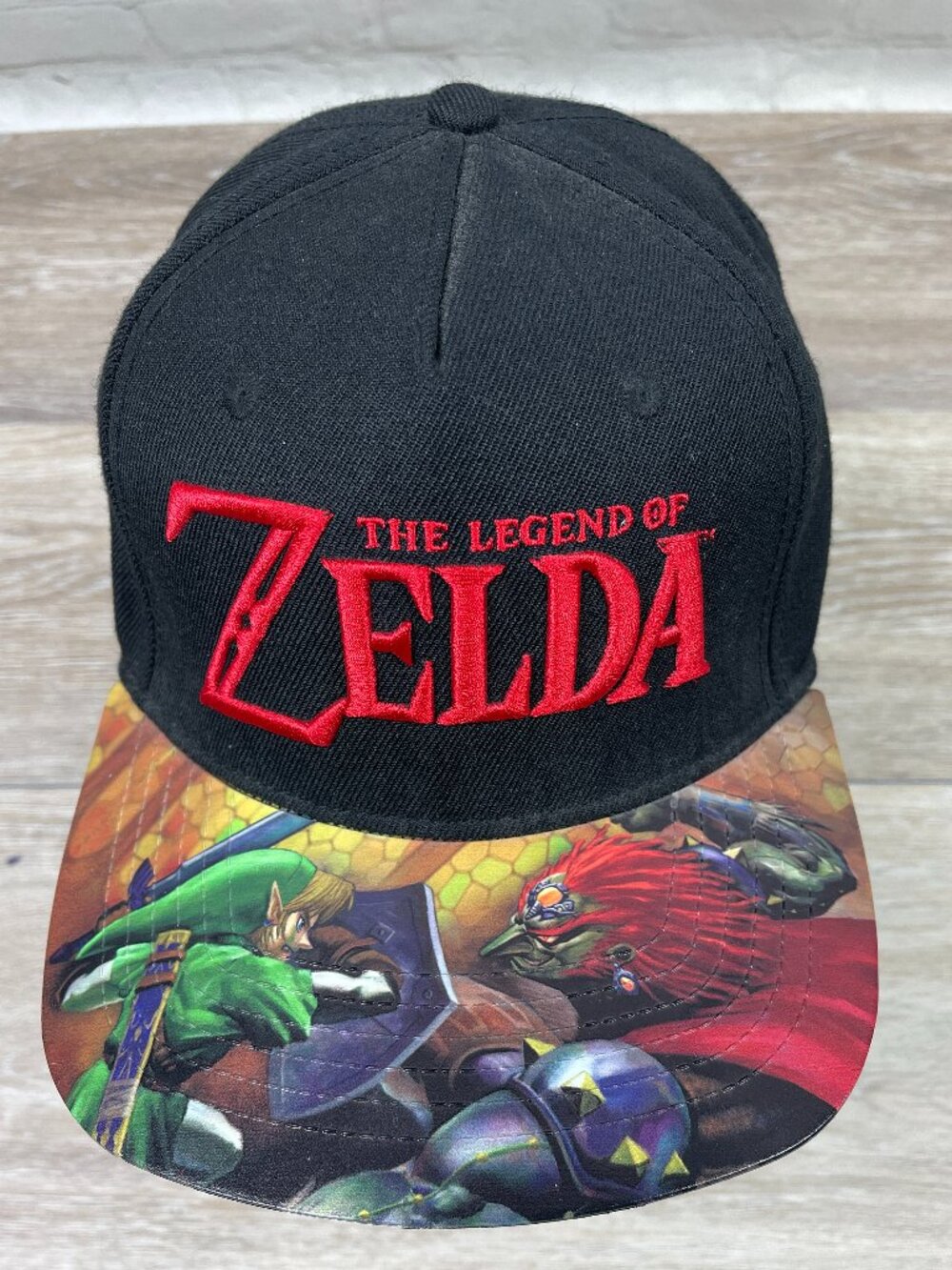 THE LEGEND OF ZELDA LINK VELCRO BACK HAT CAP